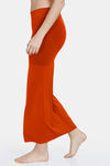 Zivame All Day Flared Mermaid Reversible Saree Shapewear - Persimmon Orange N Jet Black — thumbnail 3